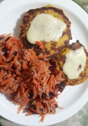 Una foto de Hamburguesas de Garbanzos!