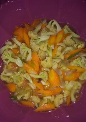 Foto resep Tumis brokoli dan wortel