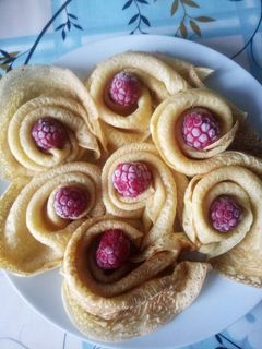 Фото Блины на молоке.