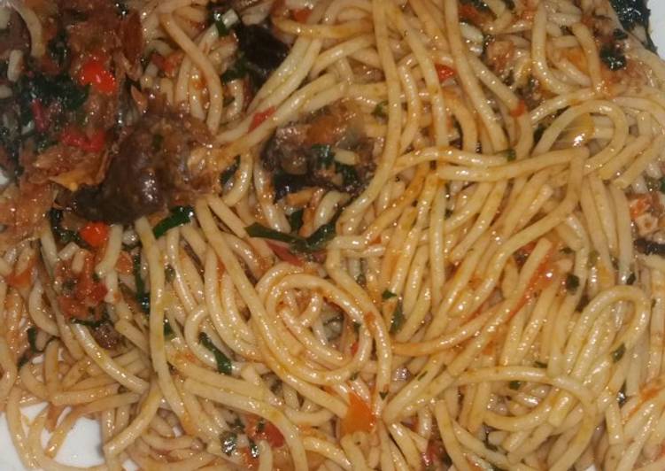 Recipe of Speedy Veg. Spaghetti