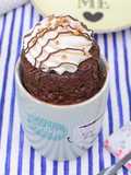 Mug cakes de nutella