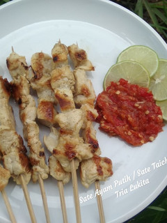 Foto resep Sate Ayam Putih / Sate Taichan