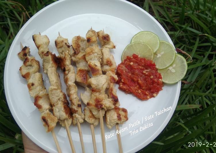 Sate Ayam Putih / Sate Taichan