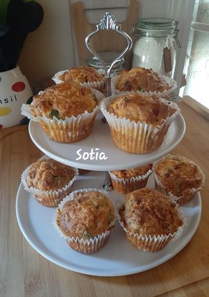 Φωτογραφία της συνταγής Αλμυρά muffins 💕