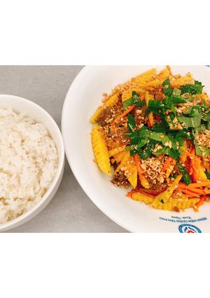Hình của món Gỏi xoài eatclean 2.