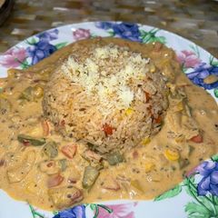 Italian Rice with Creamy Gravy A picture of Italian Rice with Creamy Gravy.