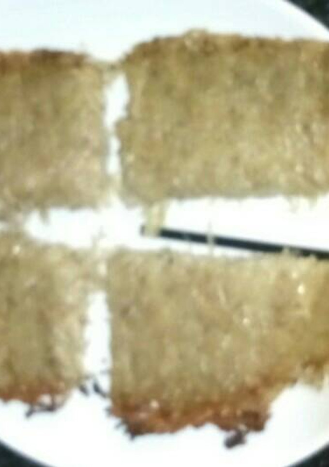 Una foto de Crujiente de patata relleno de paté de berenjenas