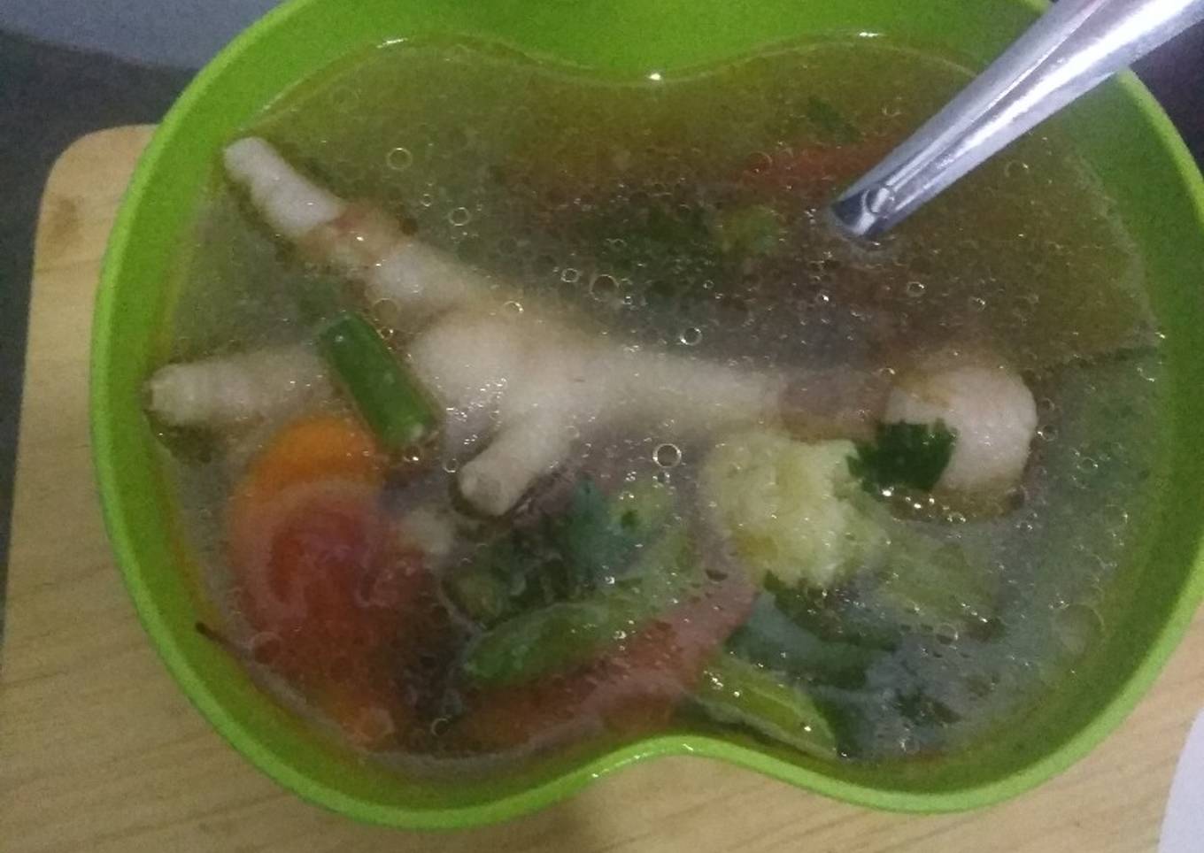 Sup ceker ayam