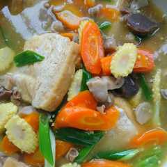 A picture of Sapo Tahu simple.
