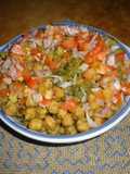 Green Masala Chickpeas