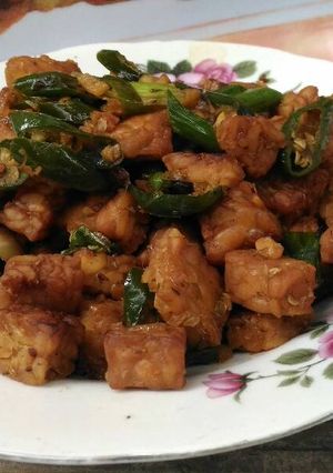 Foto resep Orek tempe cabe ijo