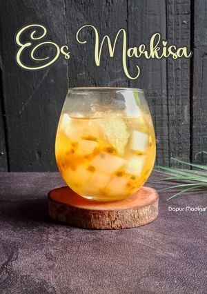 Foto resep Es Markisa Nata De Coco