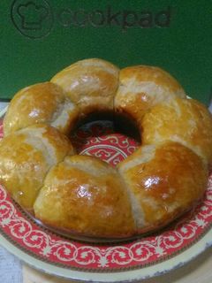 Foto resep Roti sobek isi selai coklat(tanpa ulen)