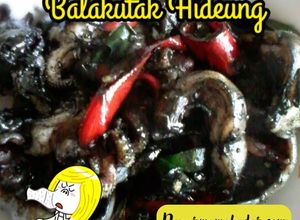 Foto resep Oseng Balakutak Hideung (khas sunda)
