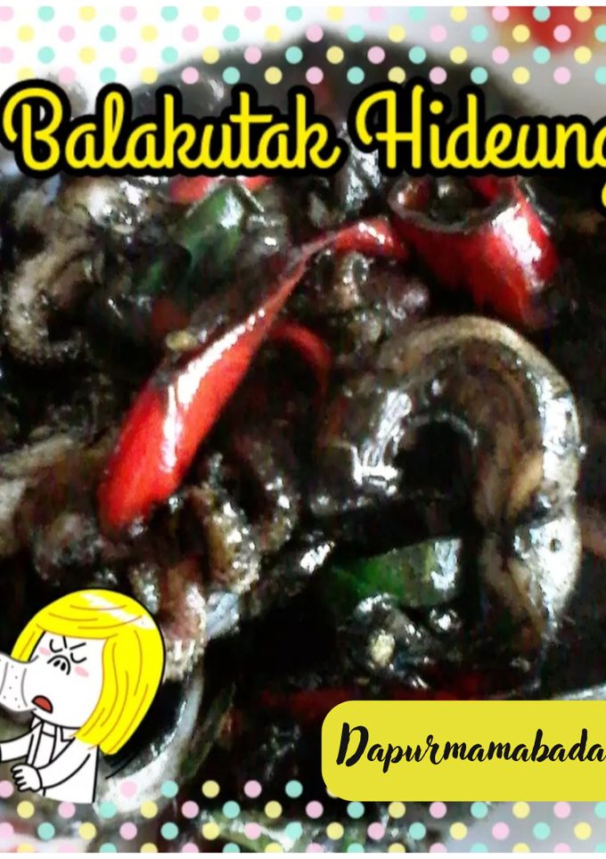 Foto resep Oseng Balakutak Hideung (khas sunda)