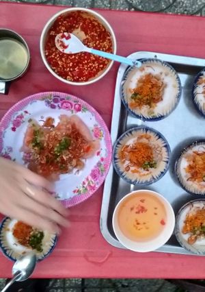 Hình của món Bánh bèo chén.