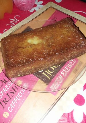 Una foto de BUDÍN DE PAN DELICIOSO 😋