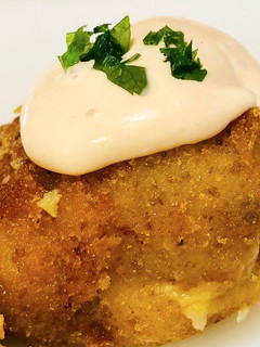 Una foto de Bombas de patata y carne