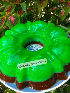 Foto resep Puding Lumut Pandan Coklat