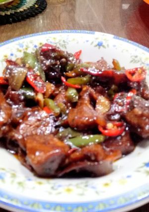 Foto resep 🌷 Sapi Lada Hitam 🌷