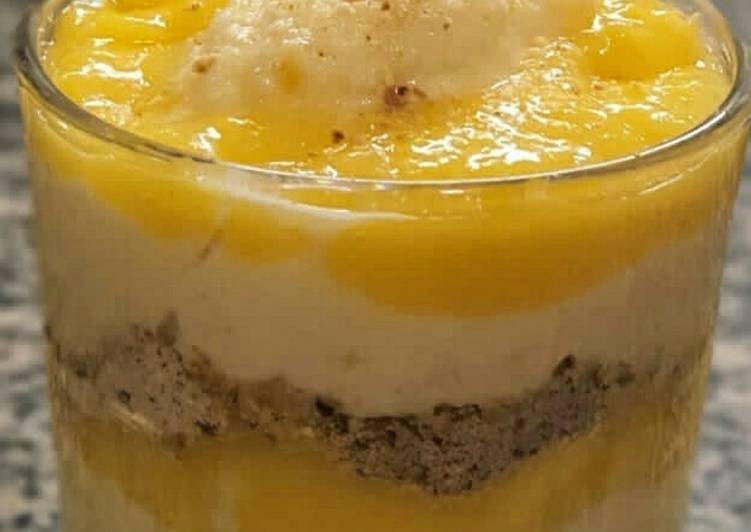 How to Prepare Speedy Mango custard pudding