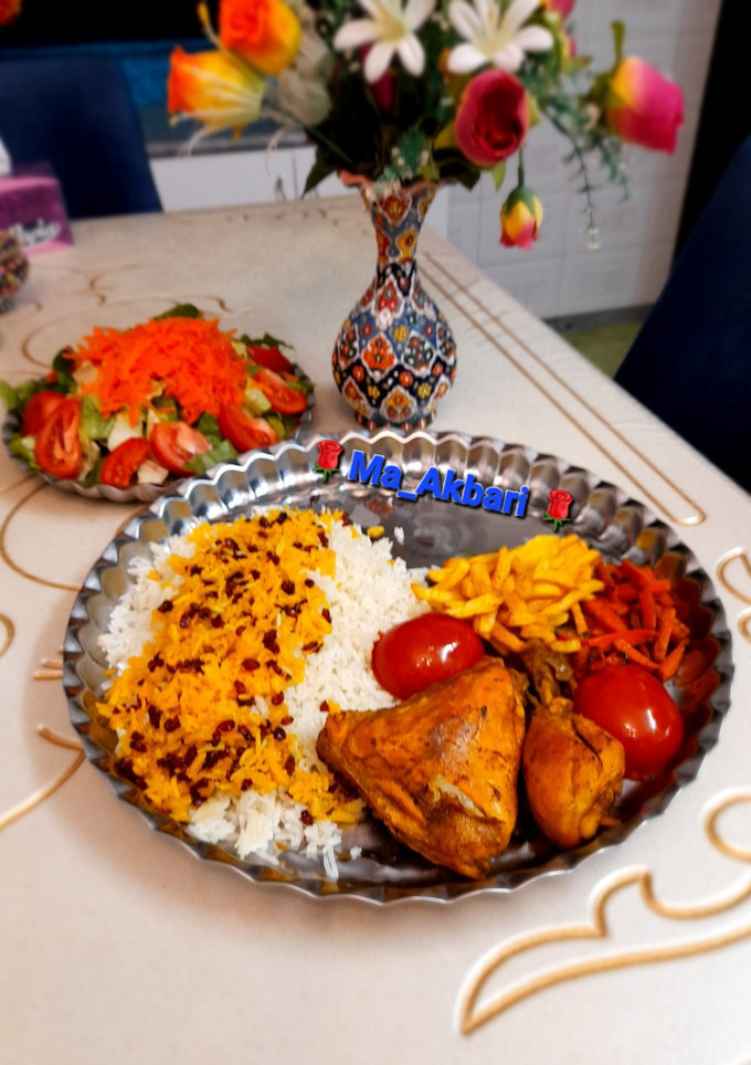 عکسی از دستور 🌱 خورشت مرغ خوشمزه و مجلسی به روش رستورانی