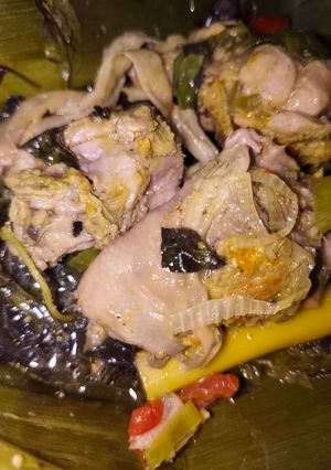 Foto resep Pepes ayam jamur kemangi mantap sedap ✨❤