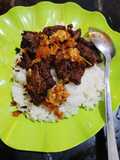 Resep sederhana sapi goreng sambal bawang