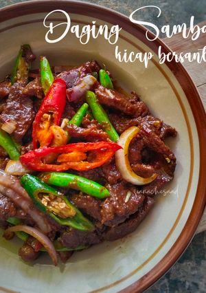 Gambar Daging sambal kicap bersantan