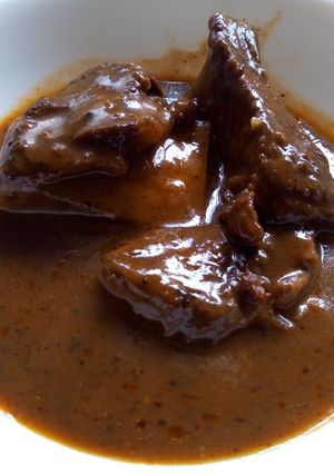 A picture of Beef short ribs.