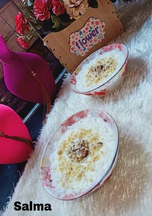 صورة لوصفة طريقة عمل الرز باللبن 🤤