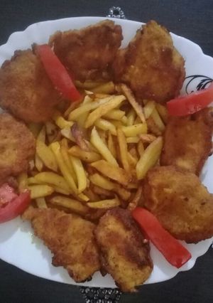 عکسی از دستور فست فود خونگی