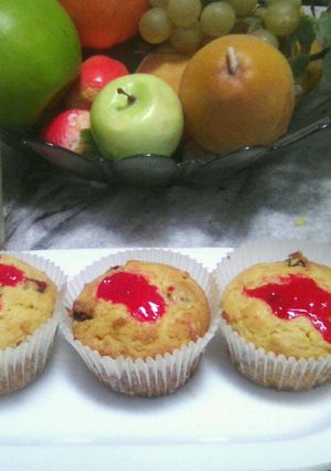 Foto resep Strawberry-Raisin Muffin