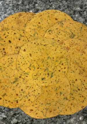 A picture of Masala Khakhra.