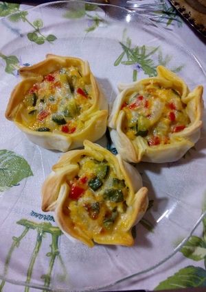 Una foto de Tarteletas de zapallitos