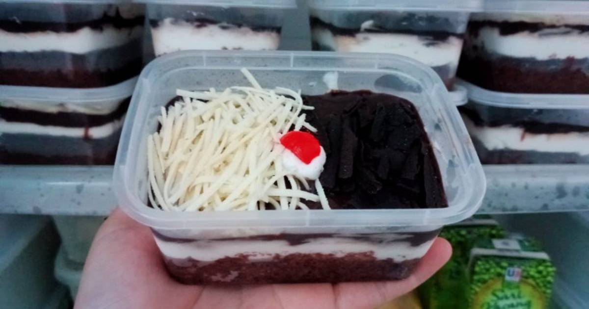 Resep Brownies dessert box oleh May Dzikra Cookpad