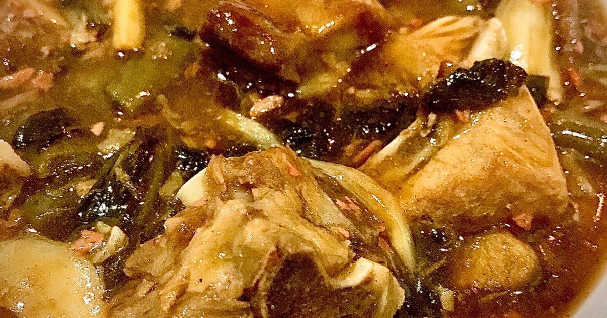 Resep Bakut Cah Sayur Asin Angcau oleh Nathalia Tj - Cookpad