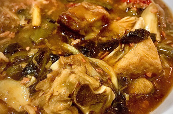 Cara Membuat Bakut Cah Sayur Asin Angcau Bahan Sederhana