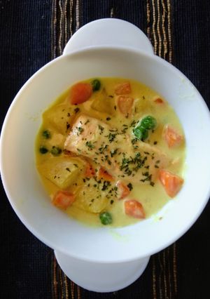 Foto resep Creamy Salmon mpasi 1y+