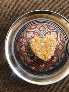 A picture of Mango Honey Energy Hearts.