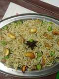 Matar gatte ke pulav