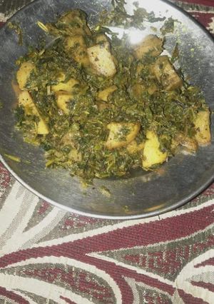आलू मेथी की सब्जी (Aloo methi ki sabzi recipe in hindi) रेसिपी मुख्य फोटो