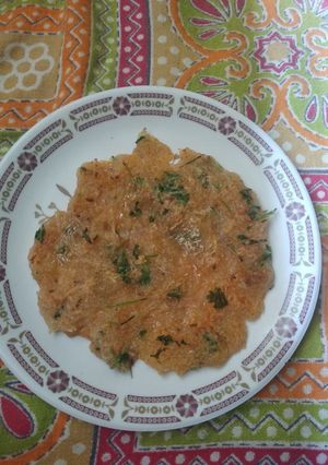 A picture of Potato chilla.