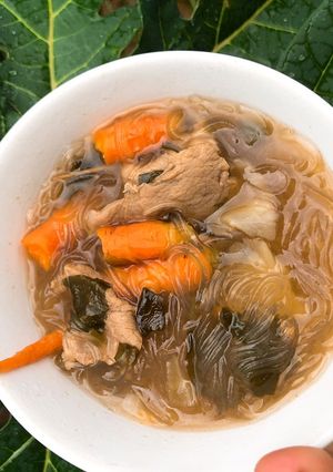 Hình của món Miến bò.