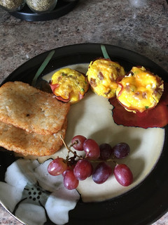 A picture of Ham Egg and Cheese Cups.