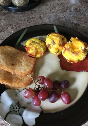 A picture of Ham Egg and Cheese Cups.