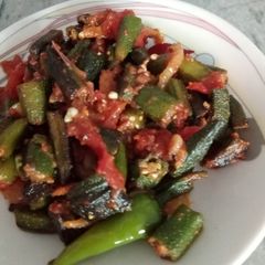 A picture of Masala Bhindi.