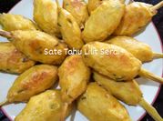 Gambar sate lilit ayam tanpa kelapa