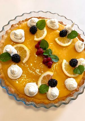 Φωτογραφία της συνταγής Τάρτα με lemon curd