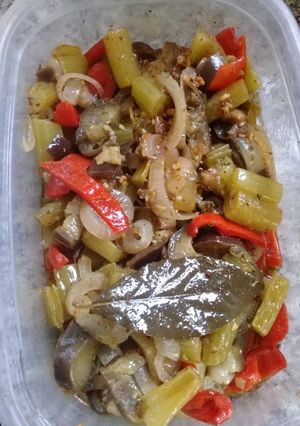 Una foto de Escabeche de vegetales